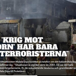 ”USA:S ’KRIG MOT TERRORN’ HAR BARA NÄRT TERRORISTERNA”